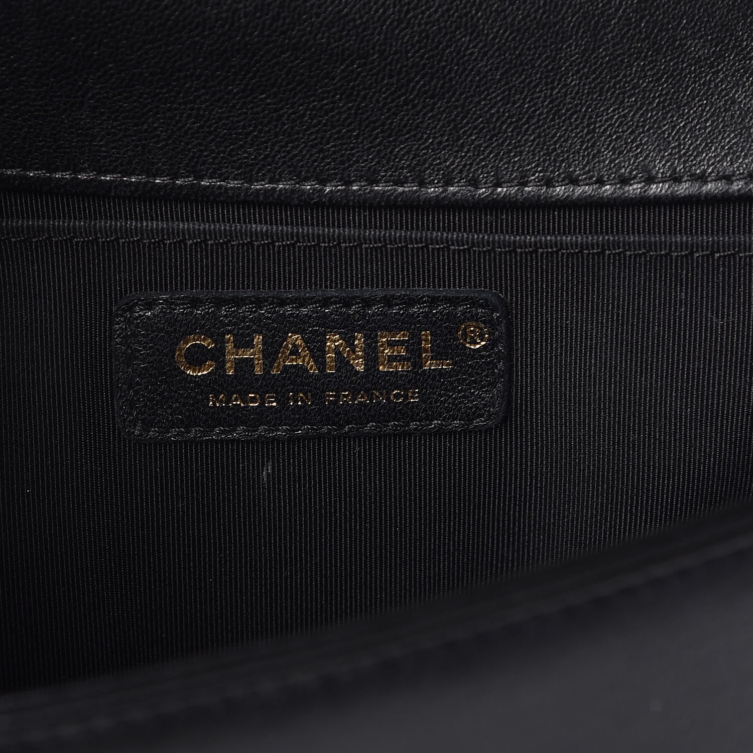 Chanel Lambskin Quilted Medium Boy Flap Black 6 of 9