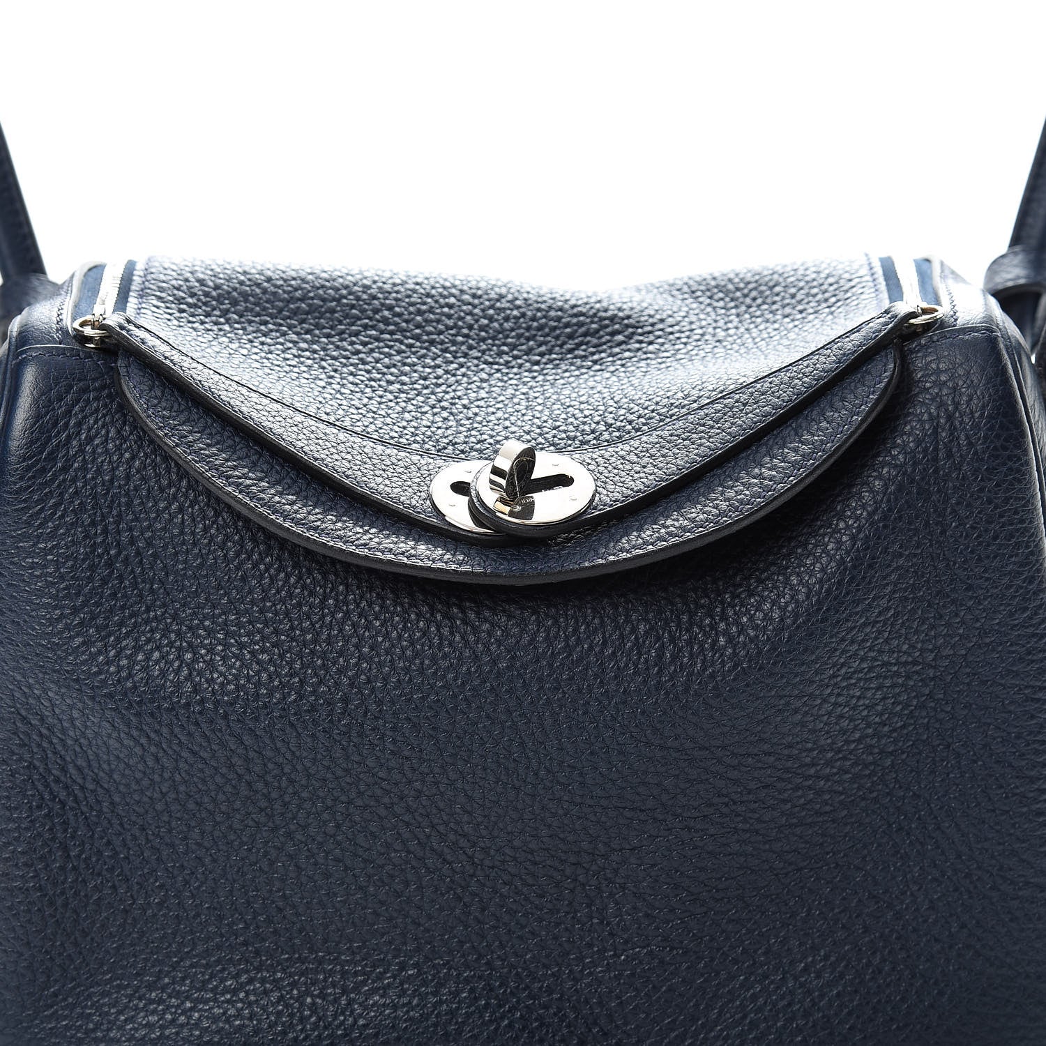 Hermes Taurillon Clemence Lindy 26 Bleu Abysse 8 of 12