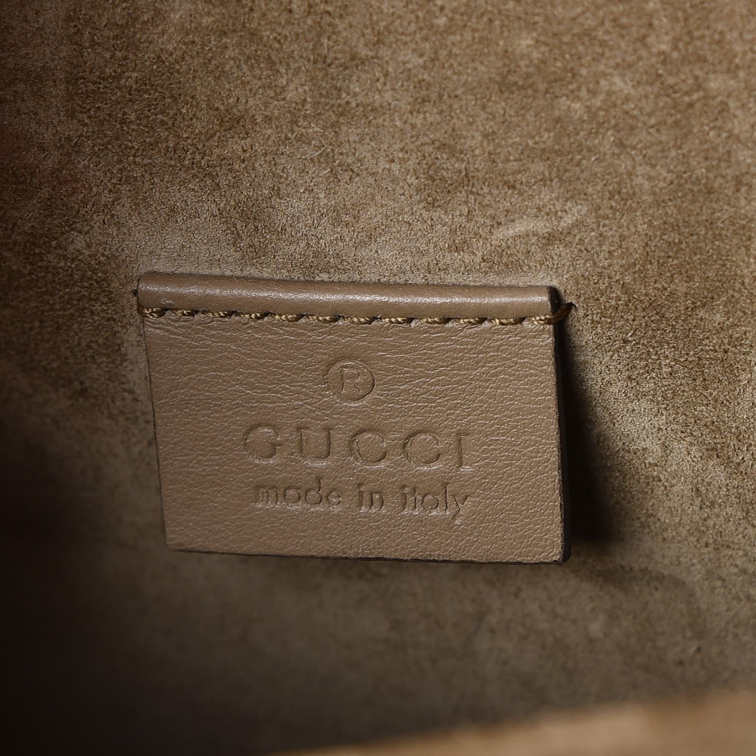 Gucci GG Supreme Monogram Mini Dionysus Shoulder Bag Taupe 7 of 9
