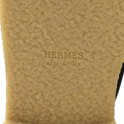 Hermes Calfskin Faustine Boots 38.5 Black 6 of 11