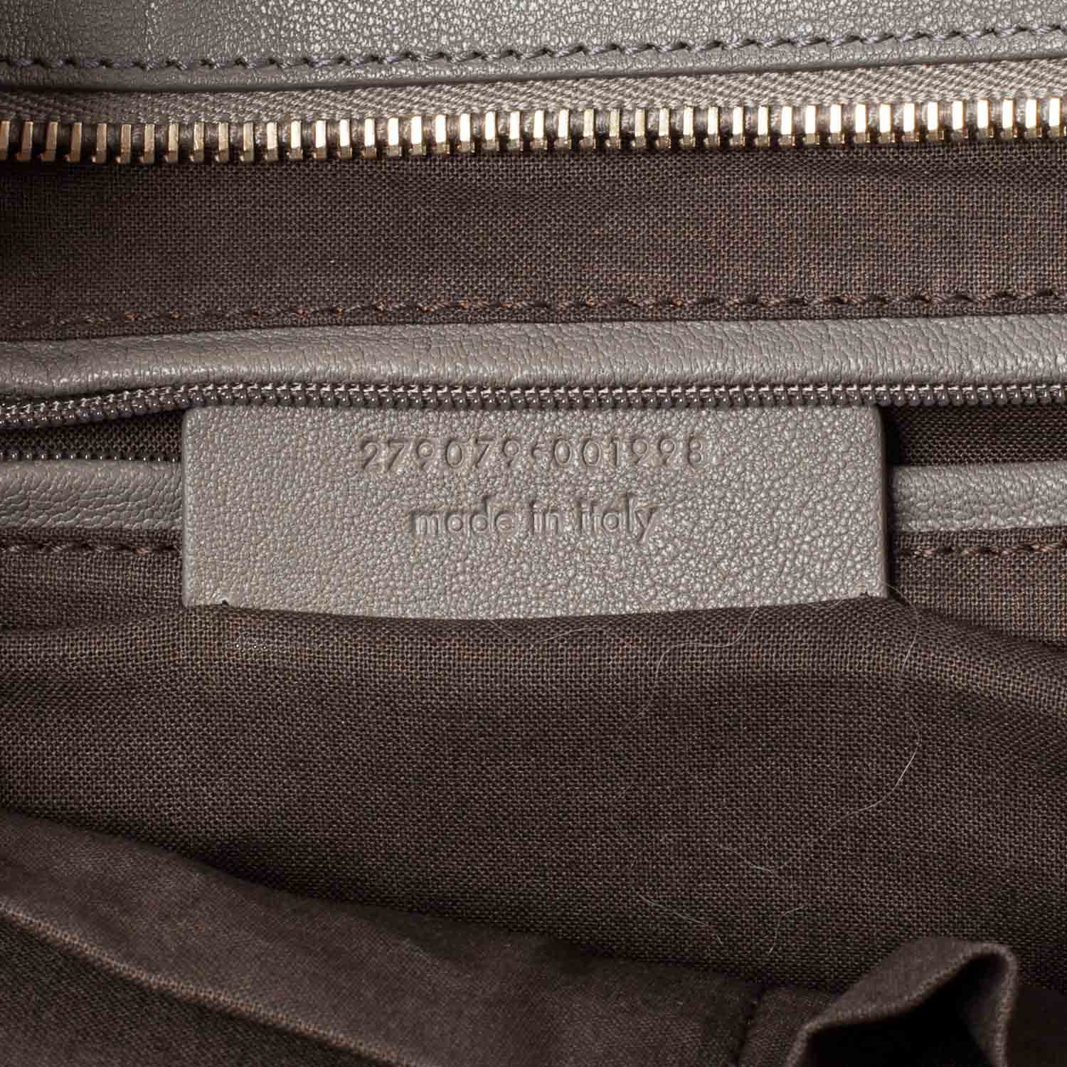 Saint Laurent Leather Medium Cabas ChYc Taupe 7 of 10