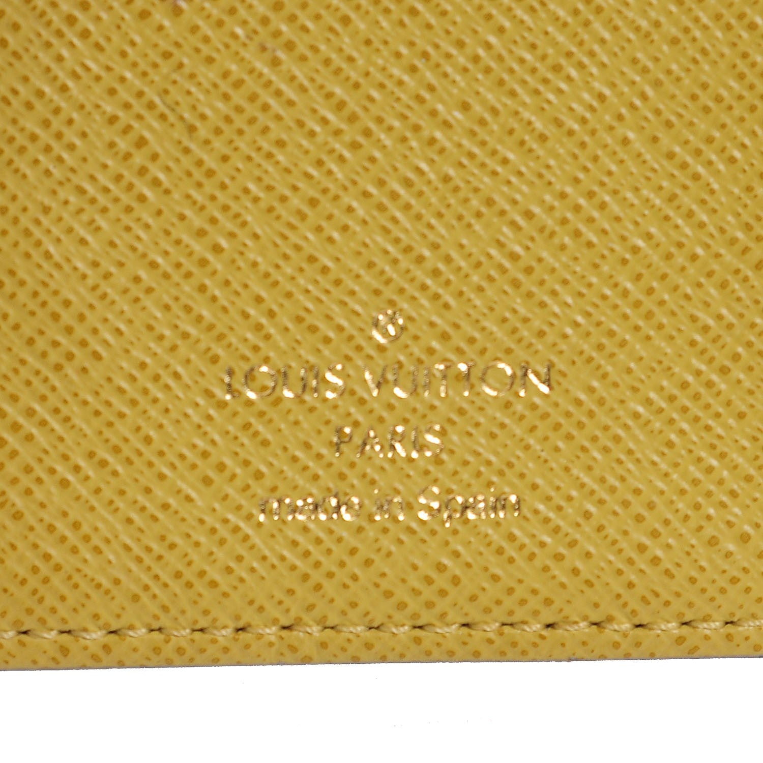 Louis Vuitton Damier Ebene Labels Small Ring Agenda Cover 6 of 7