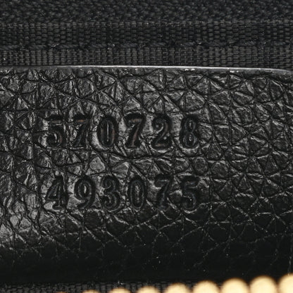 Gucci Grainy Calfskin Zumi Pouch Black 7 of 7