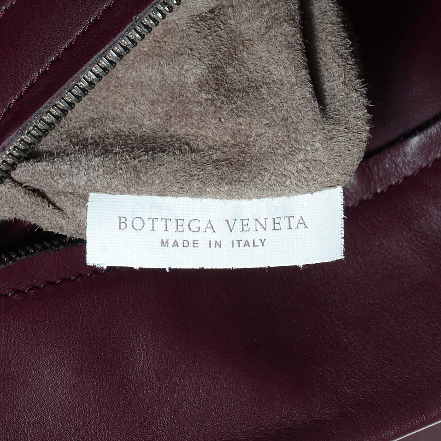 Bottega Veneta Light Calf Intrecciato Roma Bag Aubergine 7 of 8