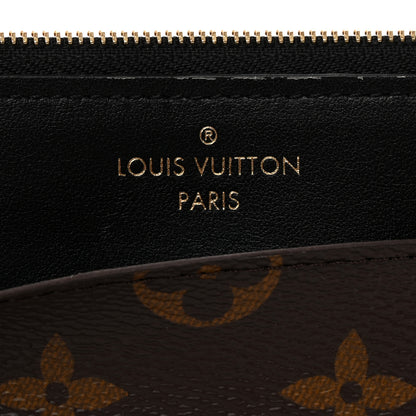 Louis Vuitton Monogram Slim Purse Black 6 of 8