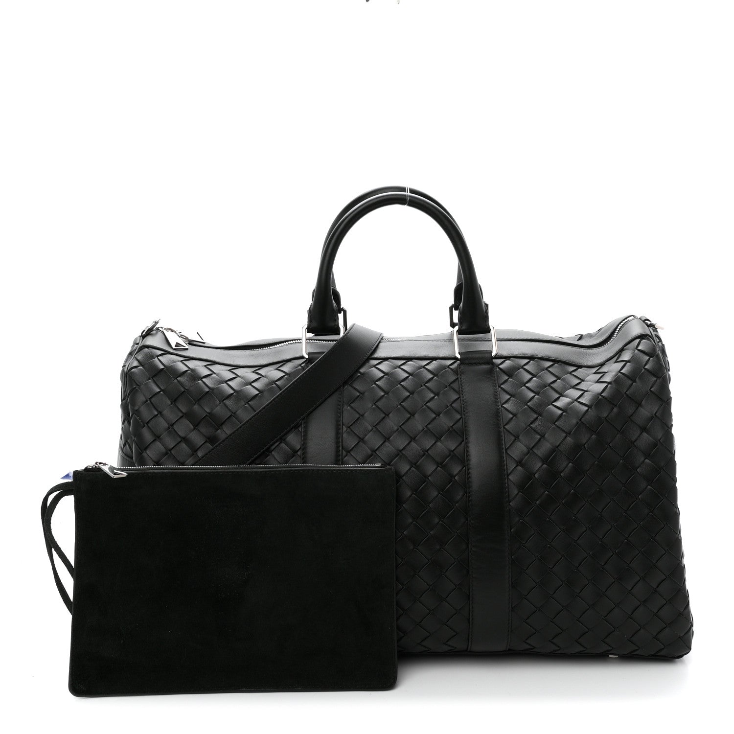 Bottega Veneta Nappa Intrecciato Duffle Bag Dark Green 2 of 9