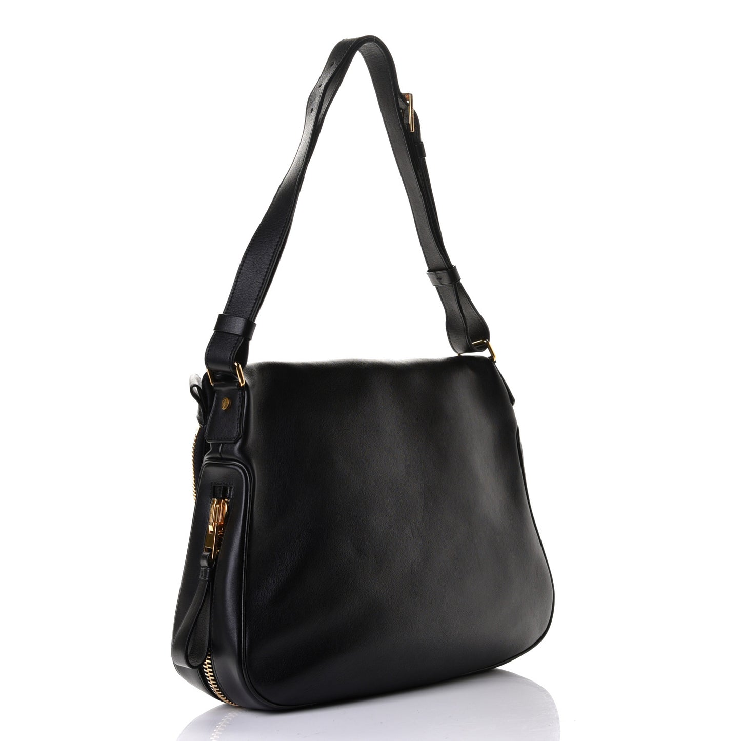 Pebbled Calfskin Large Jennifer Black
