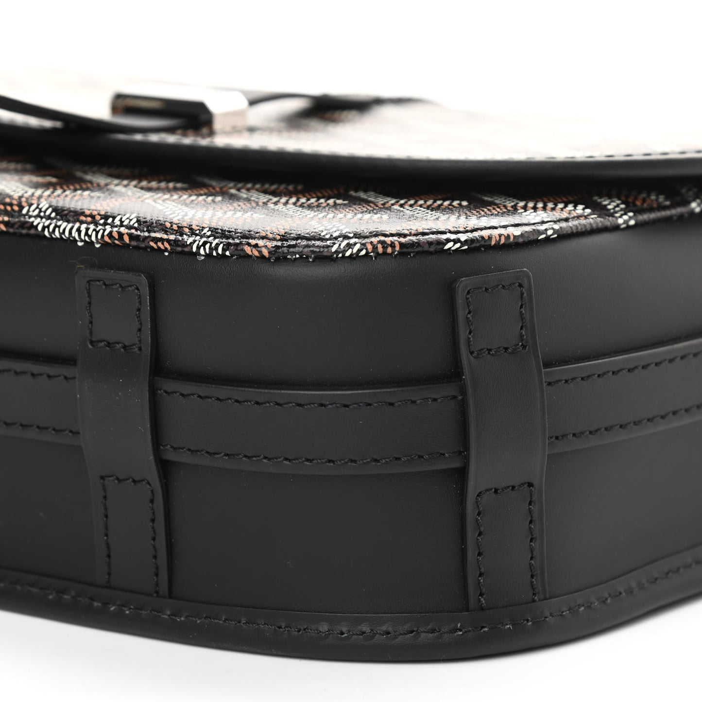 Goyardine Belvedere II PM Messenger Bag Black