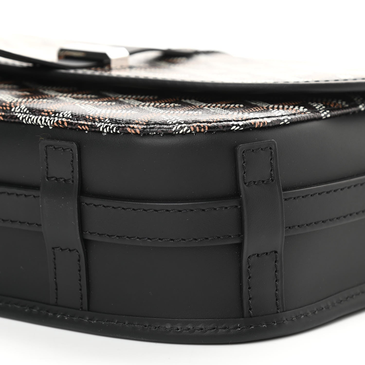 Goyard Goyardine Belvedere II PM Messenger Bag Black 9 of 10