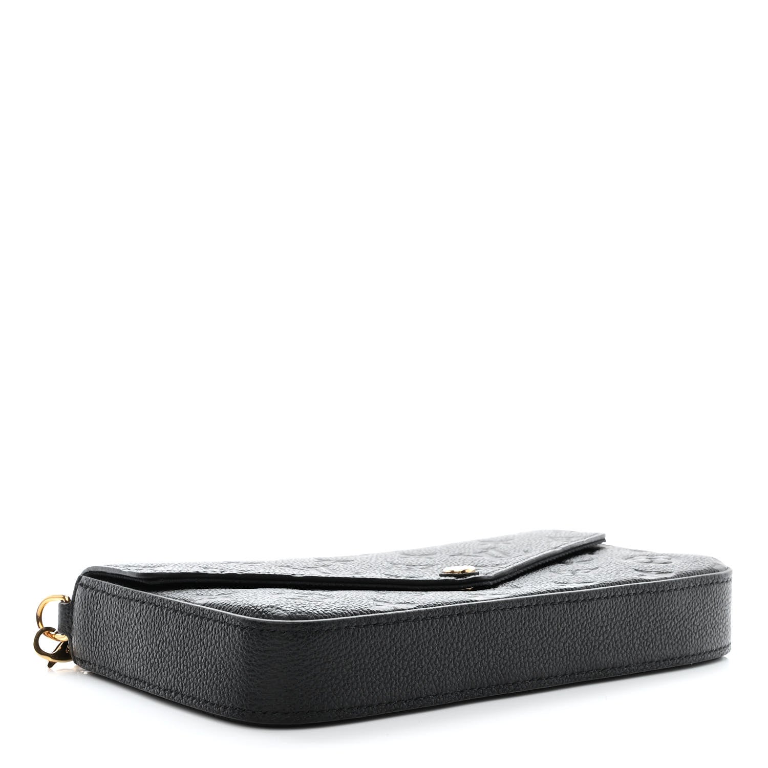 Louis Vuitton Empreinte Pochette Felicie Chain Wallet Black 5 of 13