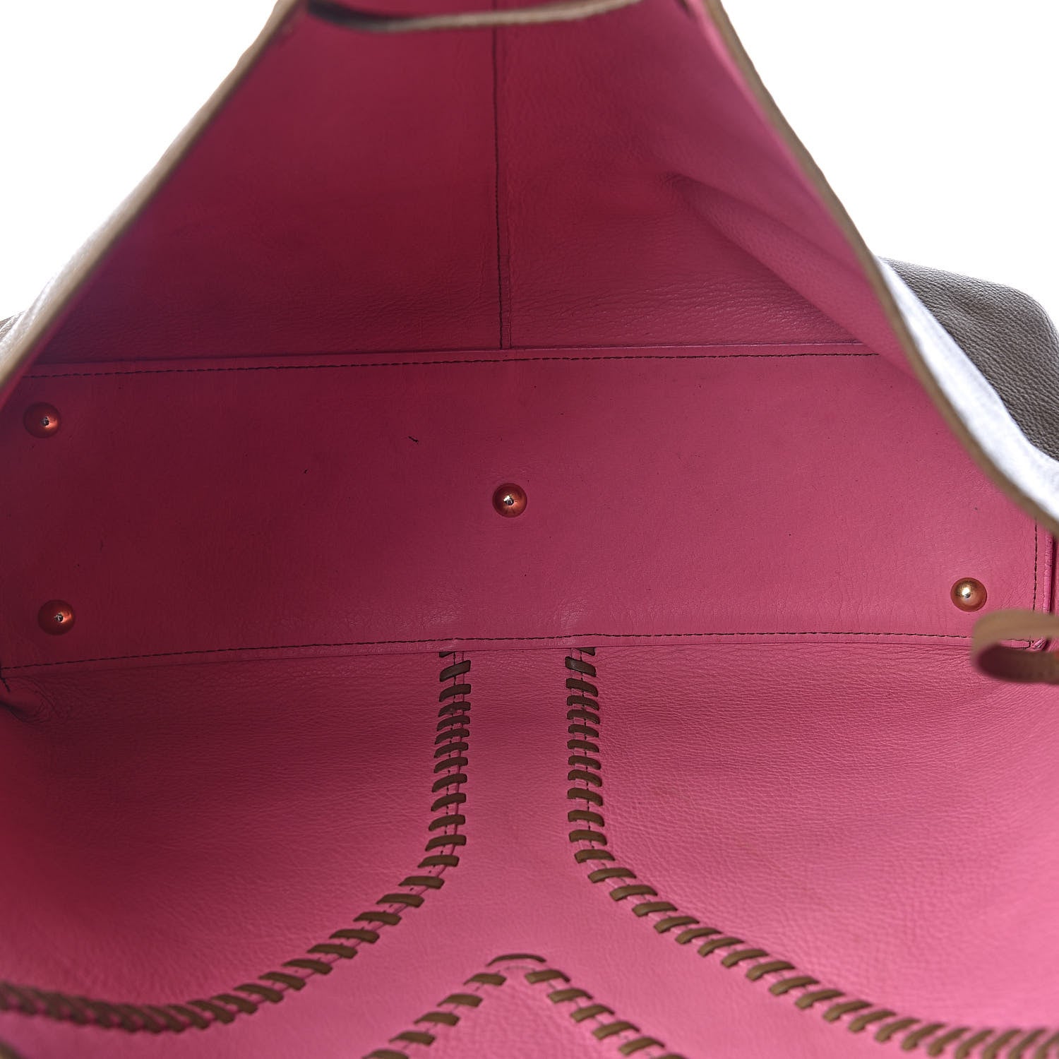 Saint Laurent Calfskin Medium Neo Double Reversible Tote Dark Beige Pink 10 of 51