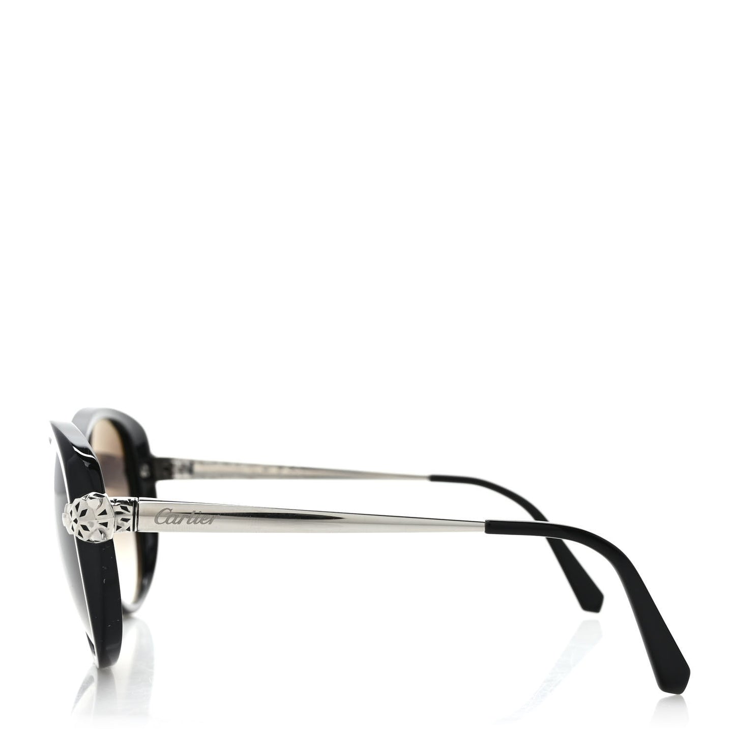 Panthere Wild De Cartier Sunglasses Black