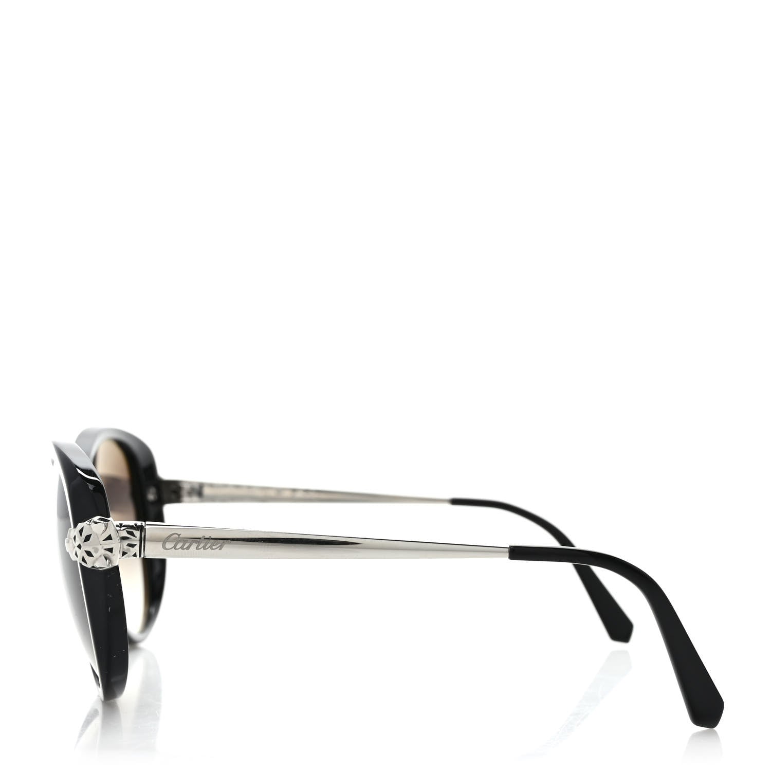 Cartier Panthere Wild De Cartier Sunglasses Black 3 of 8
