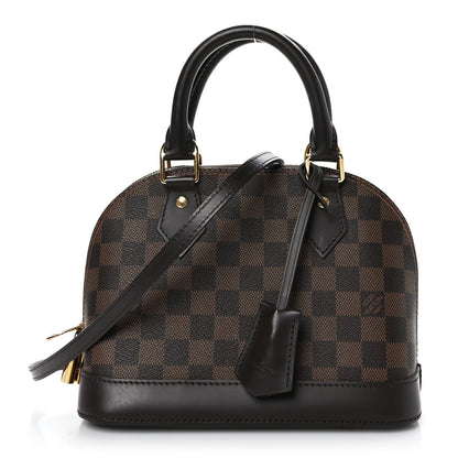 Louis Vuitton Damier Ebene Alma BB 1 of 8