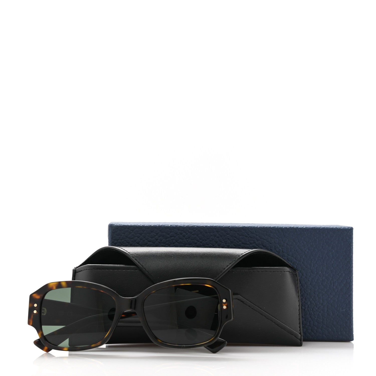 Christian Dior Acetate Cannage Lady Dior Studs 5 Sunglasses Havana 10 of 10