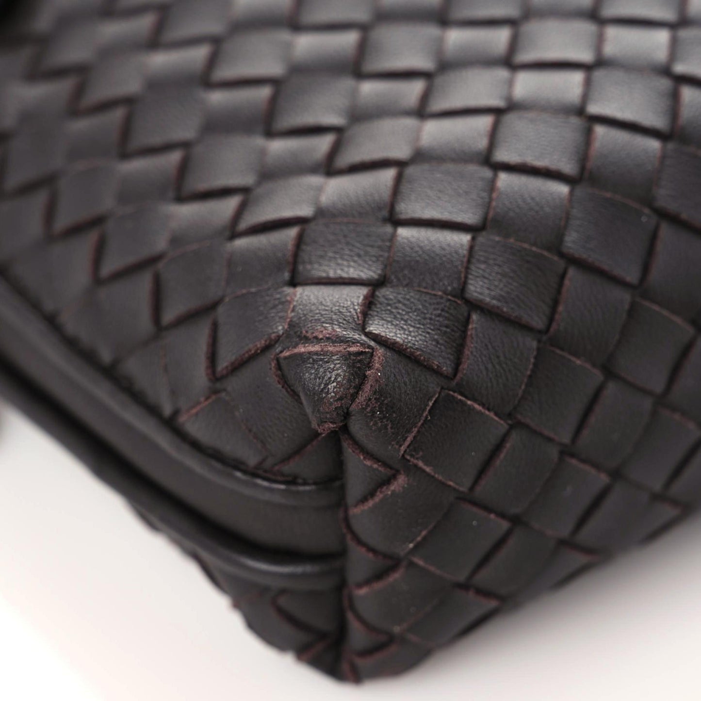 Nappa Intrecciato Nodini Bag Mona Lisa Brown