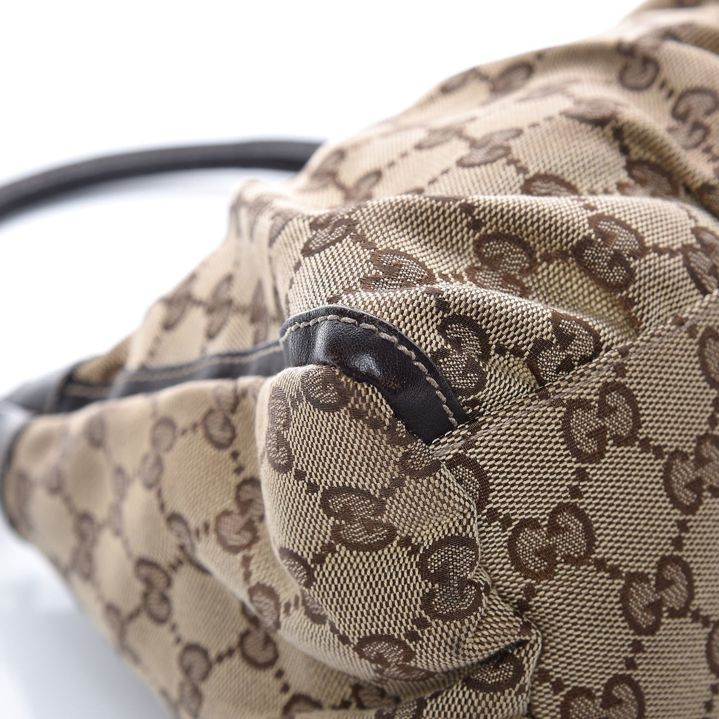 Monogram Small D Gold Hobo Brown