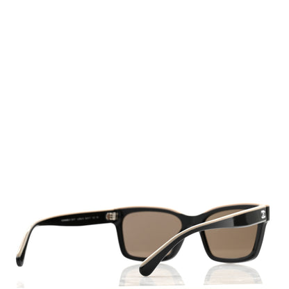 Chanel Acetate Square Sunglasses 5417 Black 4 of 8