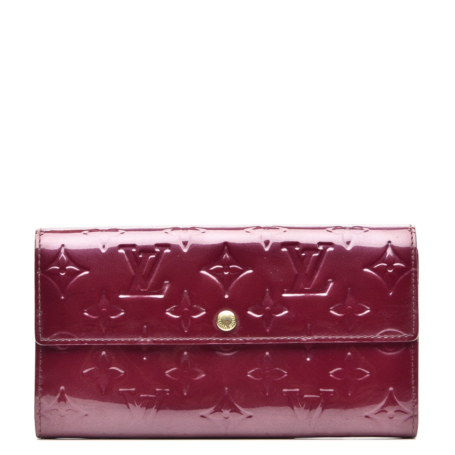 Louis Vuitton Vernis Sarah Wallet Violet 1 of 10