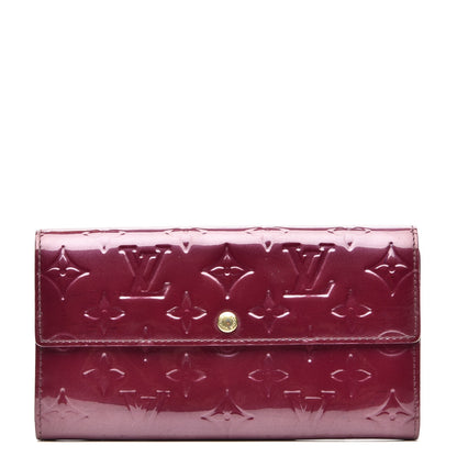 Louis Vuitton Vernis Sarah Wallet Violet 1 of 10