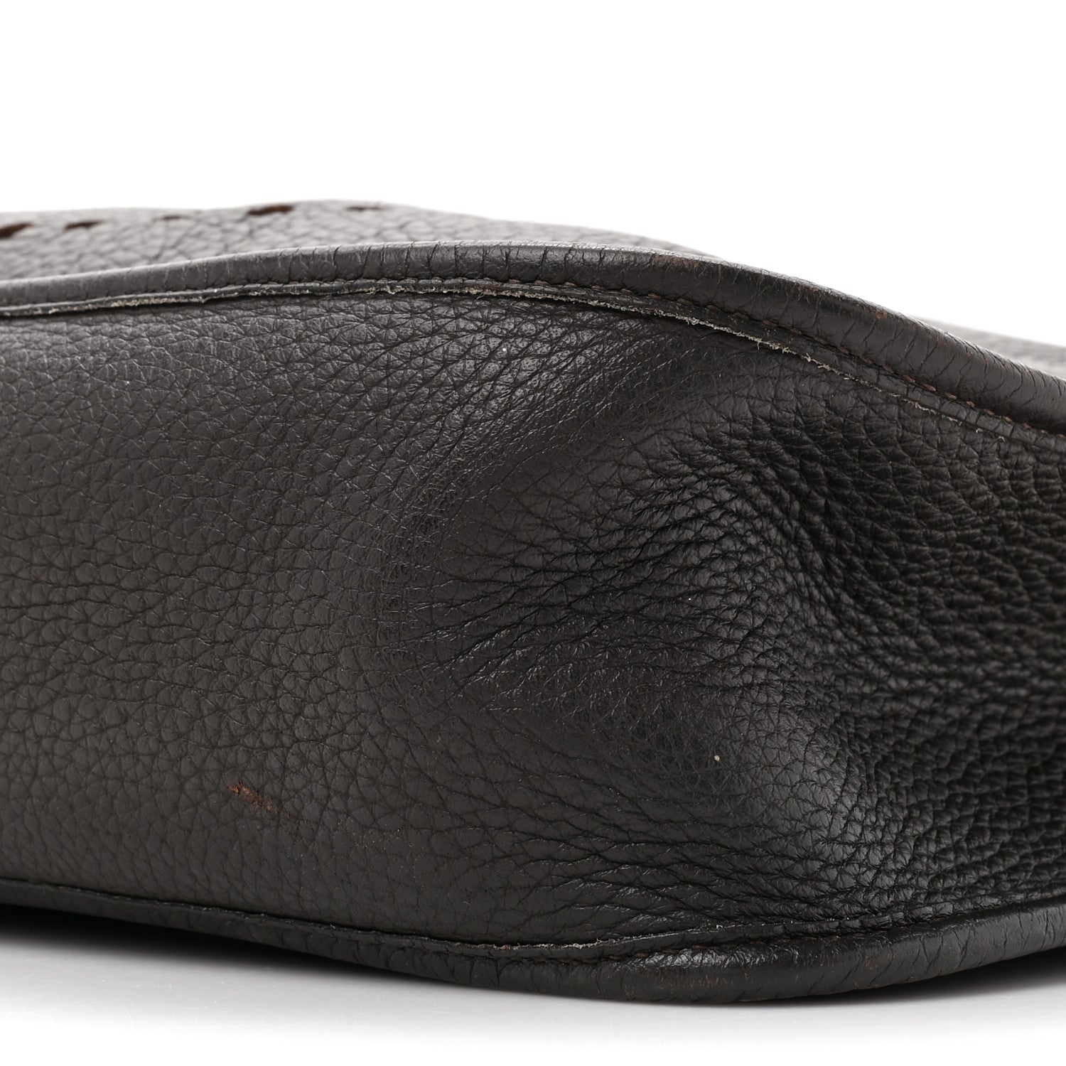 Hermes Taurillon Clemence Evelyne GM Chocolate 8 of 15