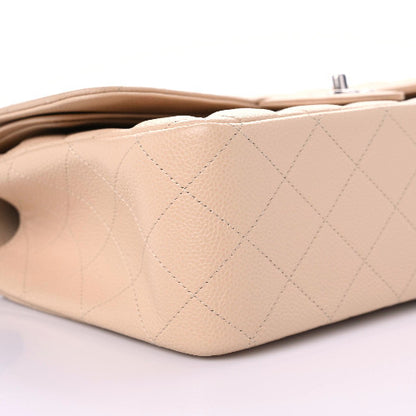 Chanel Caviar Quilted Jumbo Double Flap Beige Clair 10 of 12