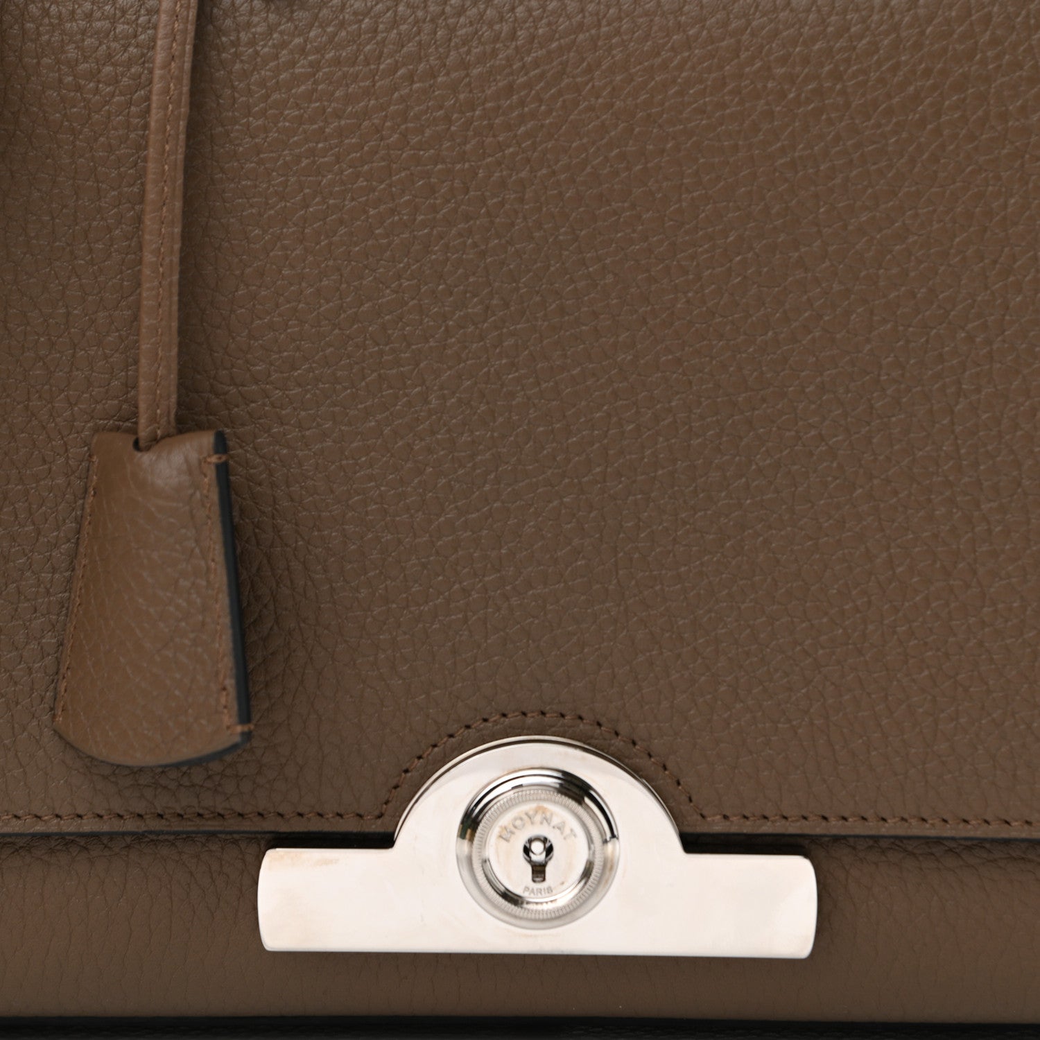 Moynat Taurillon Blush Rejane PM Taupe 9 of 9