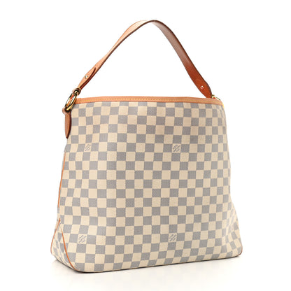 Louis Vuitton Damier Azur Delightful MM Pink 3 of 14
