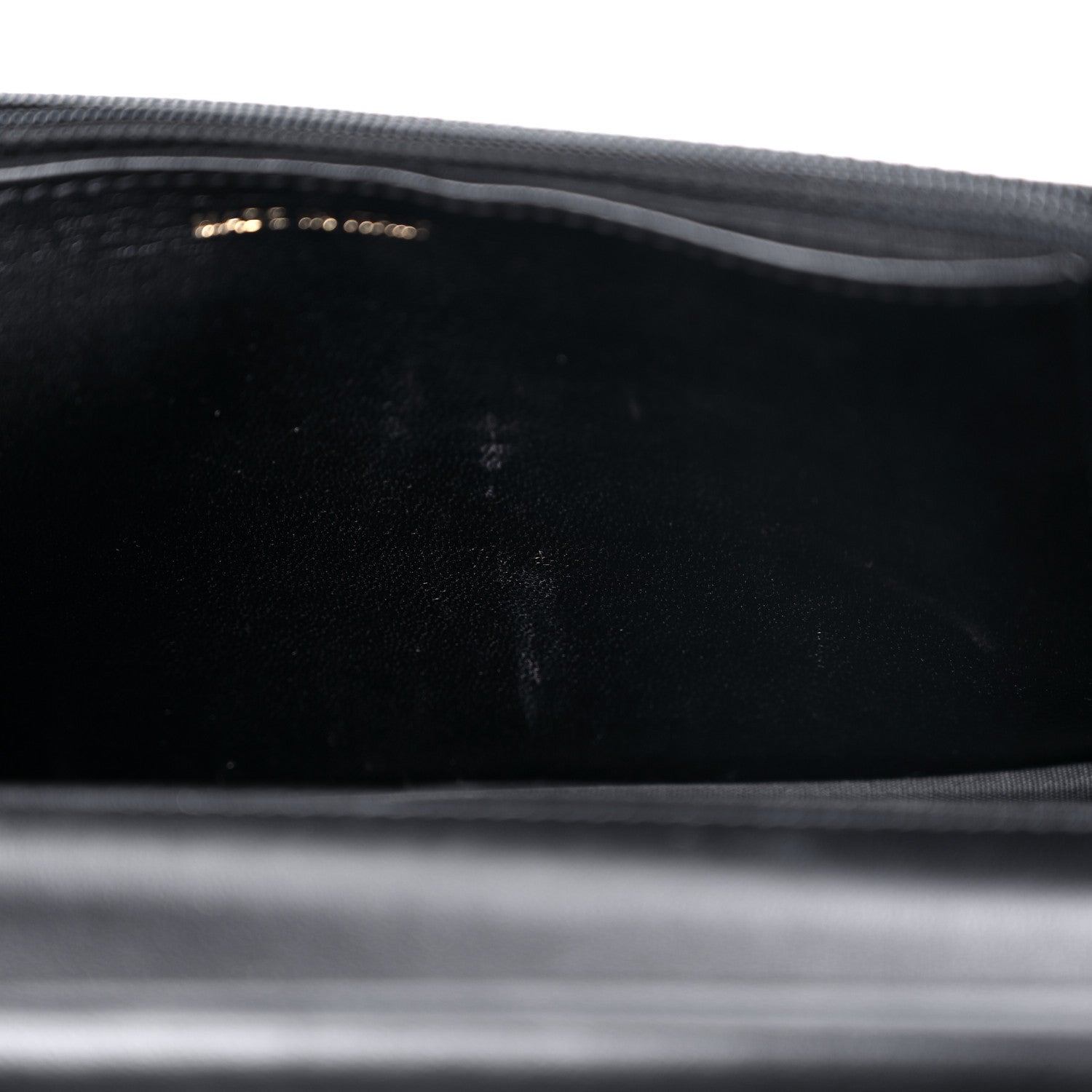 Chanel Lambskin Quilted Chain Around Wallet On Chain WOC Black 11 of 15