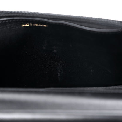 Chanel Lambskin Quilted Chain Around Wallet On Chain WOC Black 11 of 15