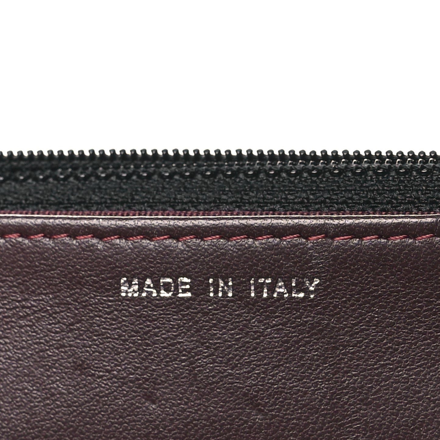 Lambskin Quilted Wallet On Chain WOC Black