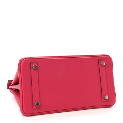 Hermes Swift Birkin 25 Framboise 4 of 10