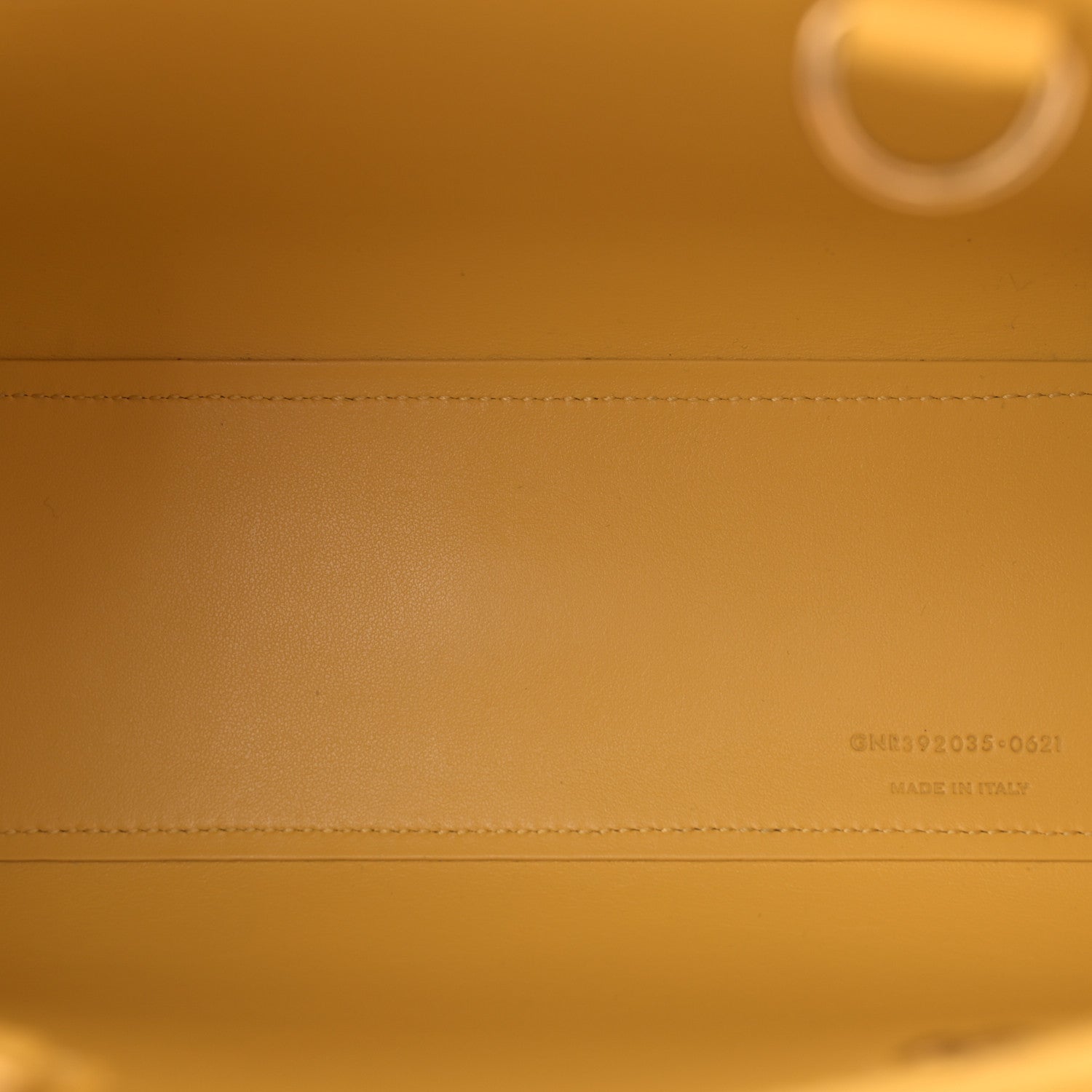 Saint Laurent Grained Calfskin Nano Sac De Jour Jaune 5 of 11