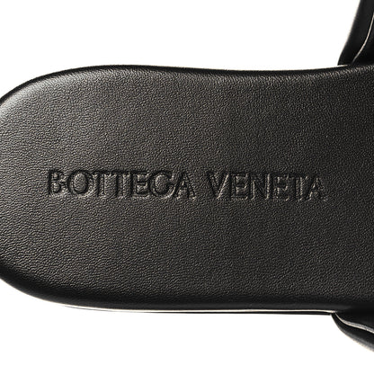 Bottega Veneta Nappa Maxi Intrecciato Patch Flat Mules 38.5 Black 7 of 7