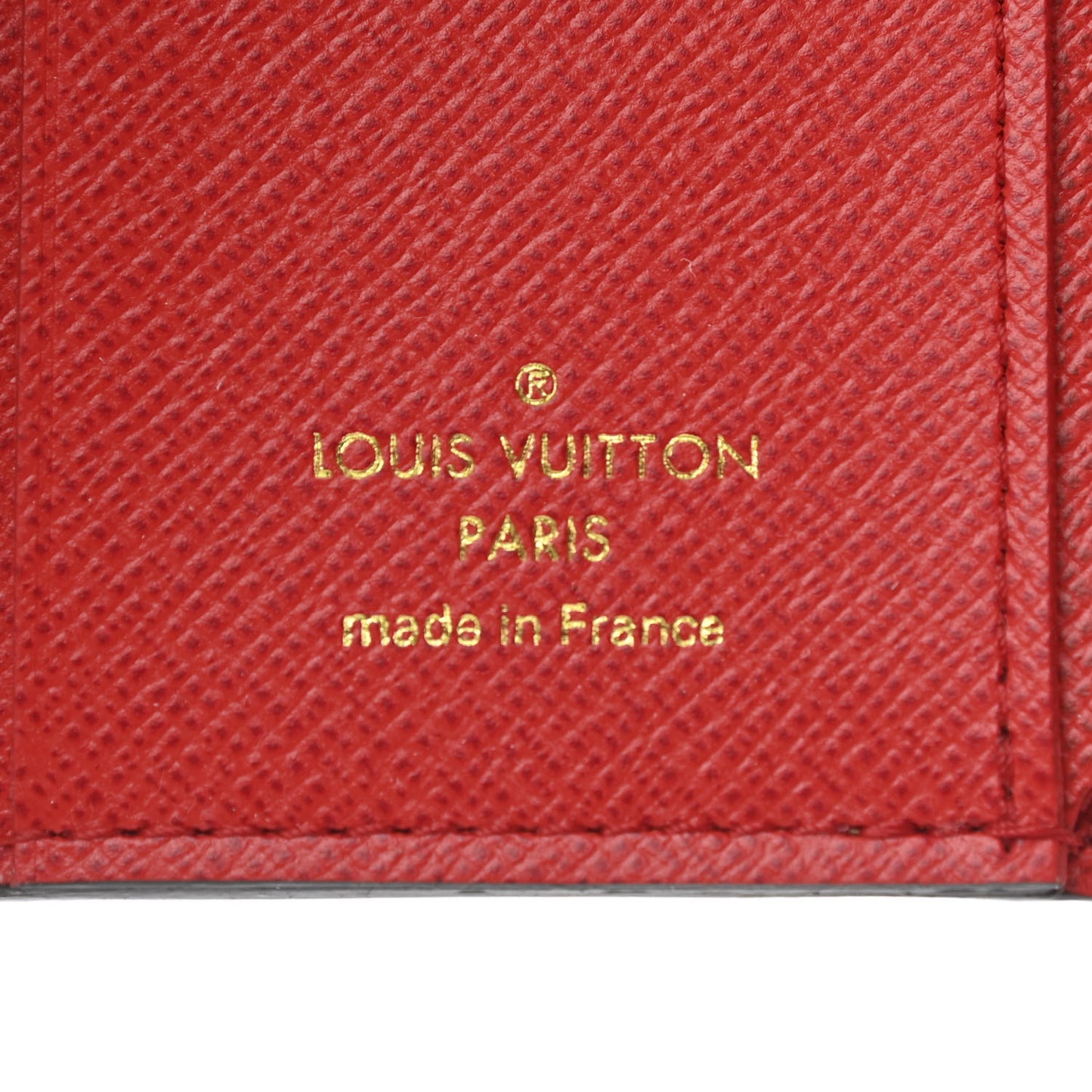 Damier Ebene Zoe Wallet Coquelicot