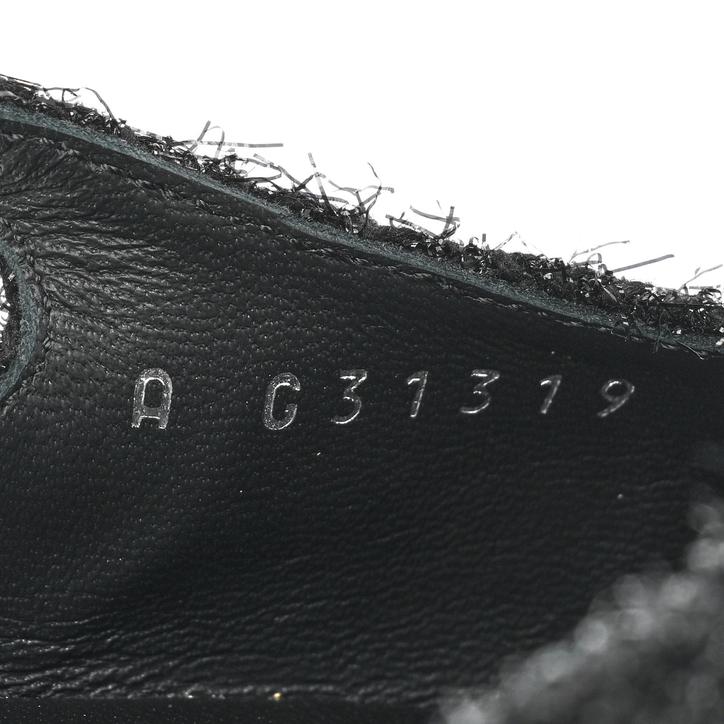 Fabric Cap Toe CC Slingback Flats 36.5 Black