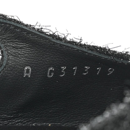 Chanel Fabric Cap Toe CC Slingback Flats 36.5 Black 8 of 8