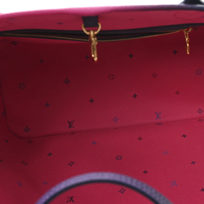 Louis Vuitton Monogram Giant Spring In The City Neverfull MM Midnight Fuchsia 4 of 8