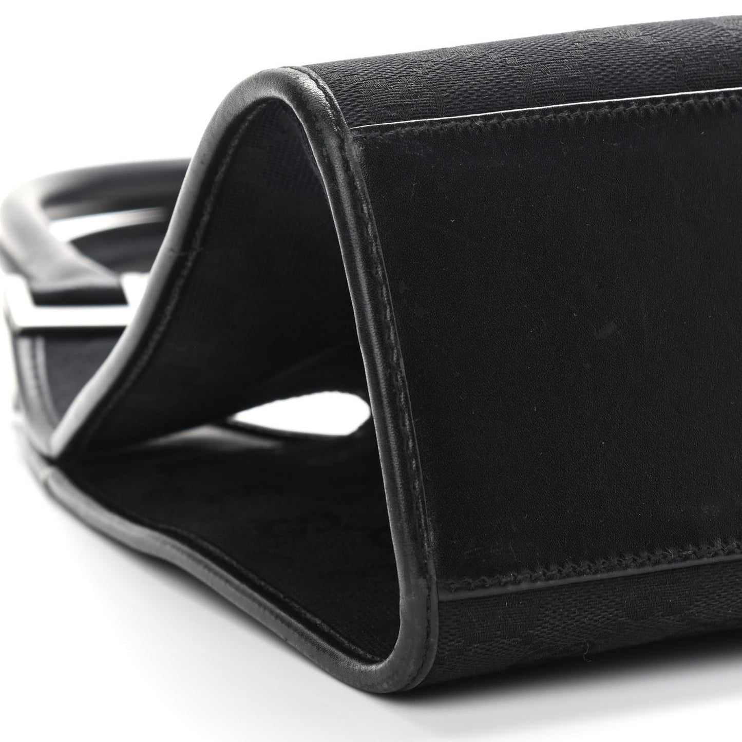 Monogram Small Bardot Black