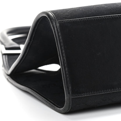 Gucci Monogram Small Bardot Black 9 of 19