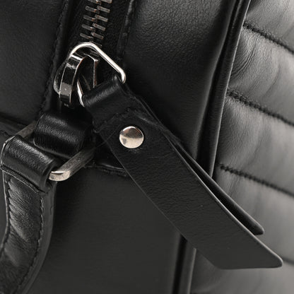 Saint Laurent Calfskin Matelasse Monogram Lou Camera Bag Black 11 of 11