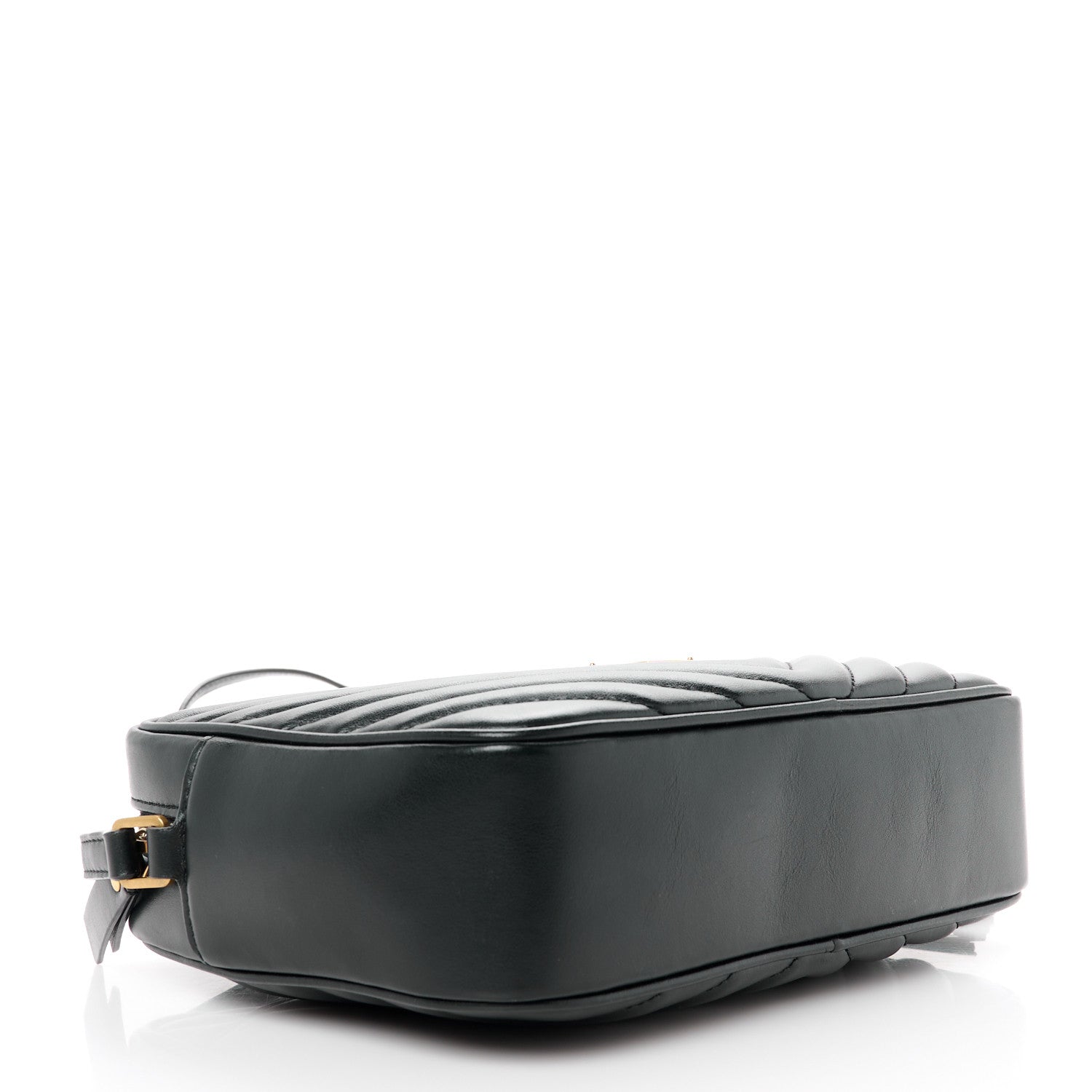 Saint Laurent Calfskin Matelasse Monogram Lou Camera Bag Black 4 of 10