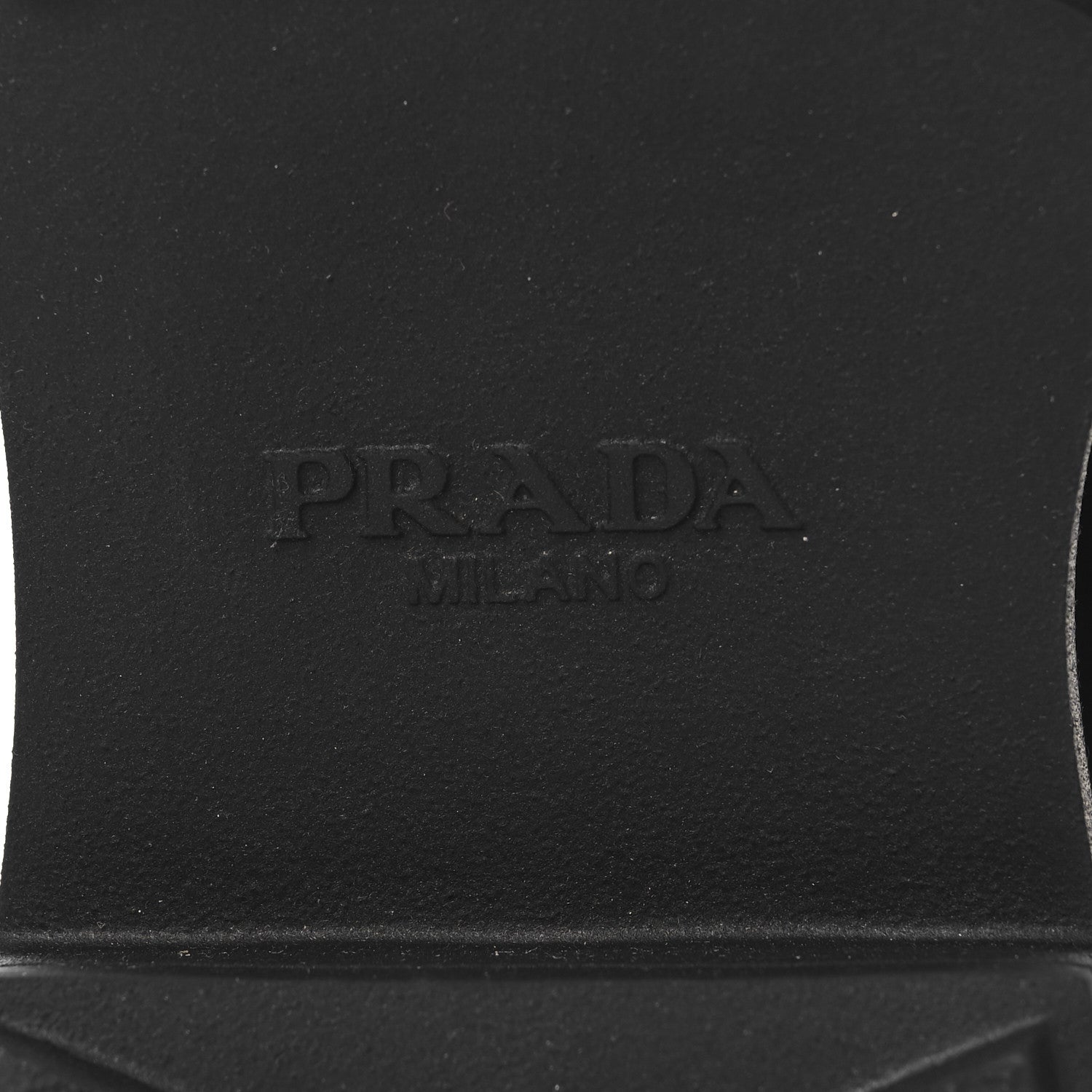 Prada Spazzolato Rois Monolith 55mm Derby Loafers 37.5 Black White 8 of 9