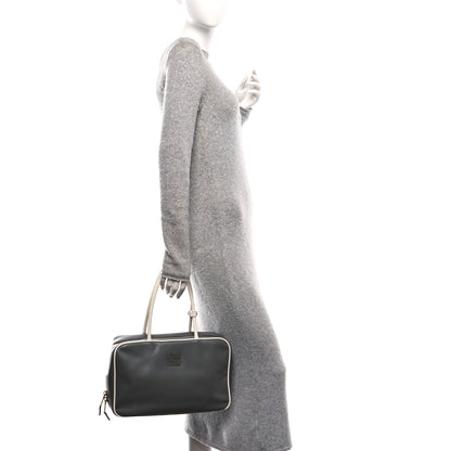 Miu Miu Soft Calf Softy Large Beau Top Handle Bag Marmo White 2 of 9