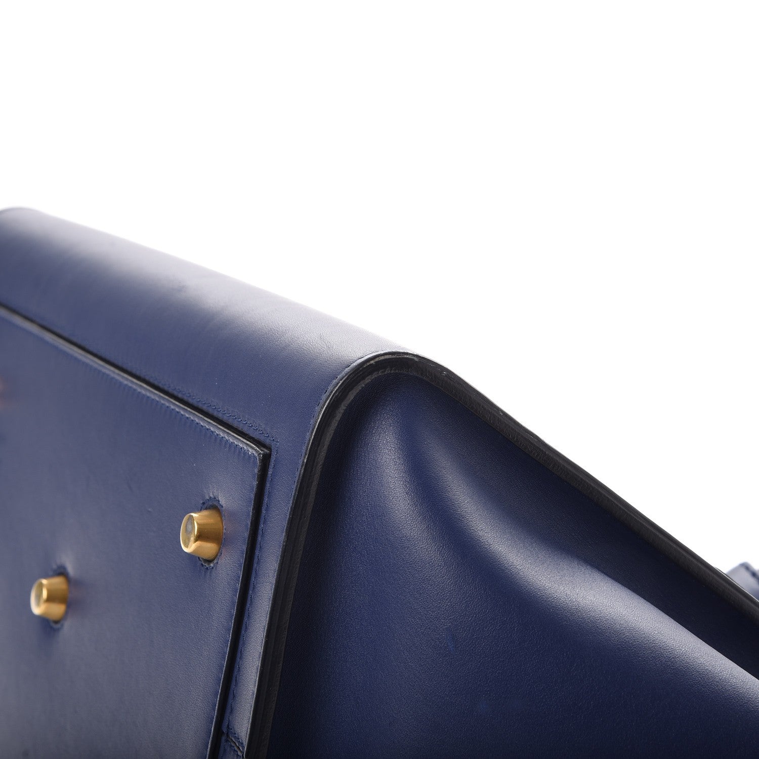Celine Smooth Calfskin Small Tie Knot Tote Dark Indigo 18 of 23