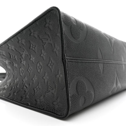 Louis Vuitton Empreinte Monogram Giant Onthego MM Black 8 of 10