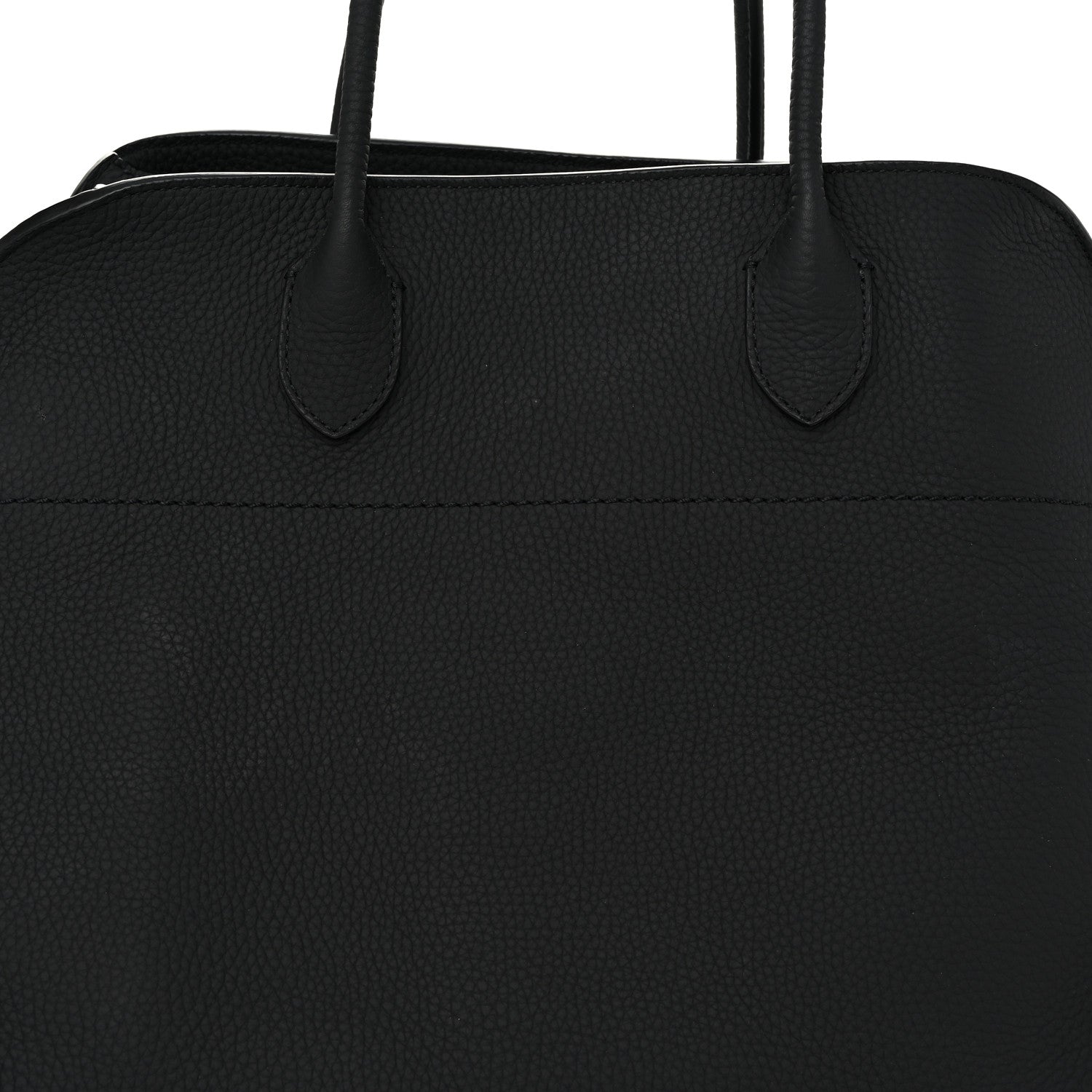 The Row Matte Grained Calfskin Soft Margaux 15 Black 7 of 9