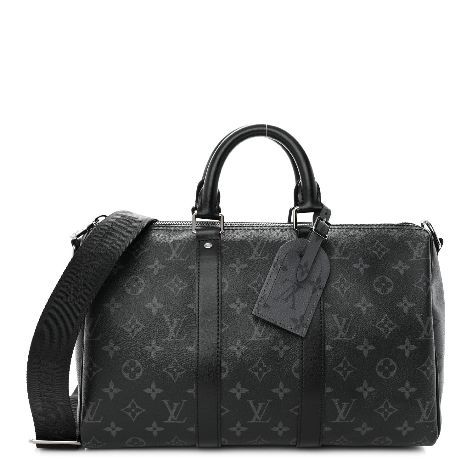 Louis Vuitton Monogram Eclipse Reverse Keepall Bandouliere 35 1 of 9
