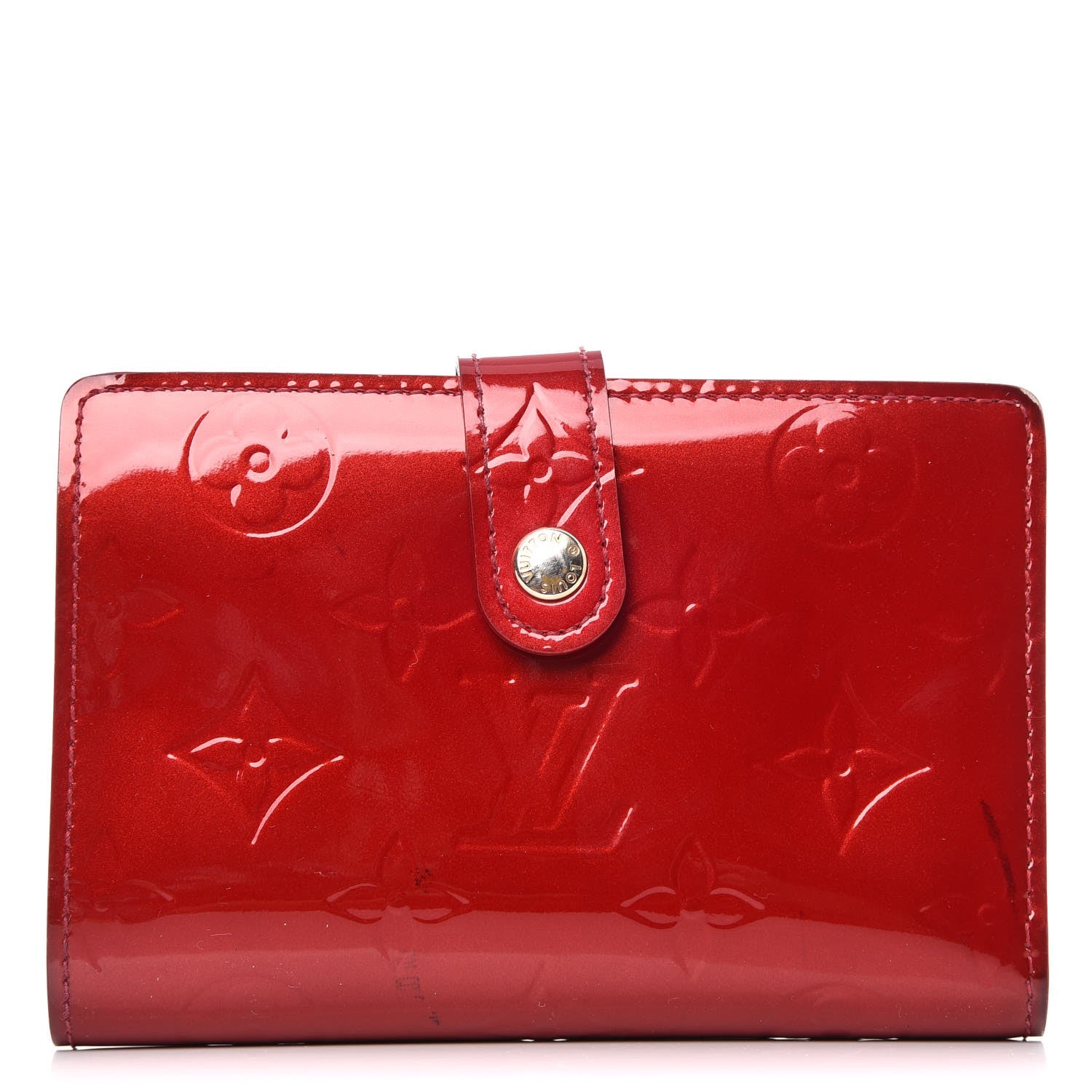 Louis Vuitton Vernis French Purse Wallet Pomme D'Amour 1 of 13