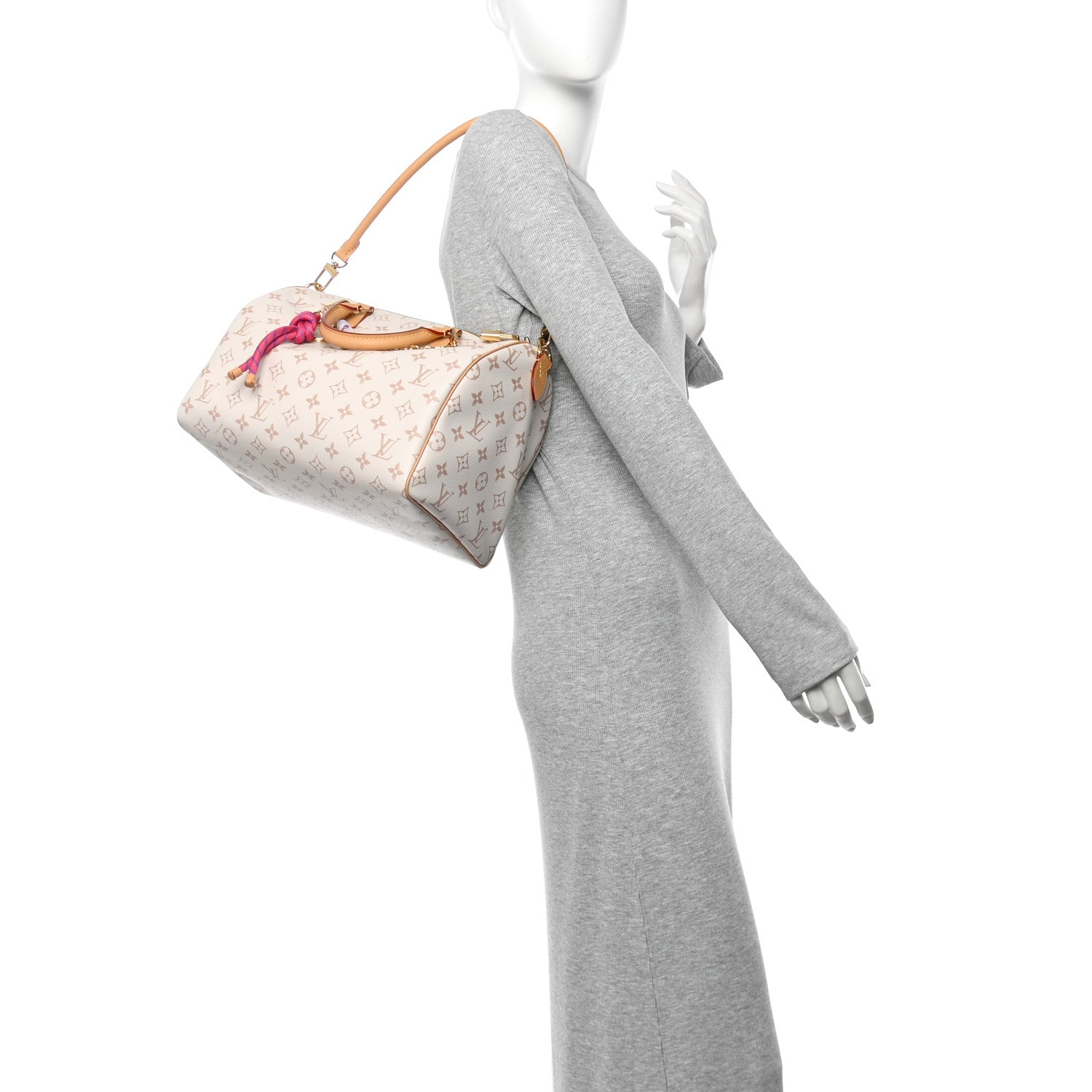 Louis Vuitton Monogram Dune Lucky Speedy Soft 30 Pink 2 of 11